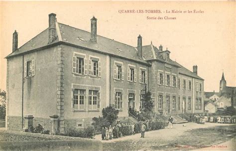 Quarr Les Tombes Quarre Les Tombes La Mairie Et Les Ecoles Sortie