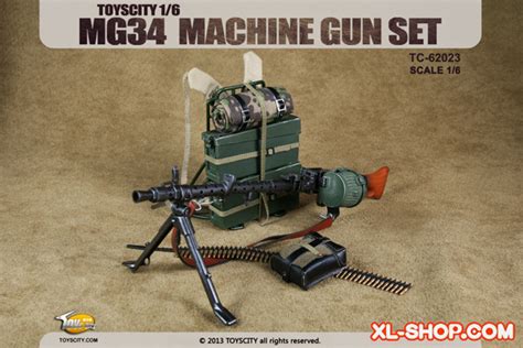 Toys City - 1/6 Accessories - MG34 Machine Gun set