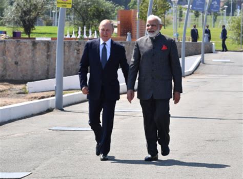 Pm Modi Meets Russian President Vladimir Putin Discusses Issues Of