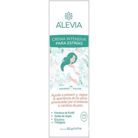 Crema Alevia Intensiva Estrías X125g Tiendas Jumbo