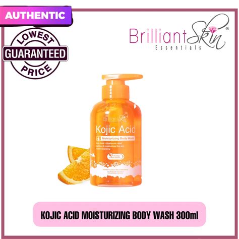 Authentic Brilliant Skin Kojic Acid Moisturizing Body Wash Shopee