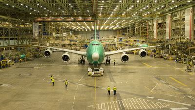 Final Boeing 747 Airplane Leaves Everett Factory - Dec 7, 2022