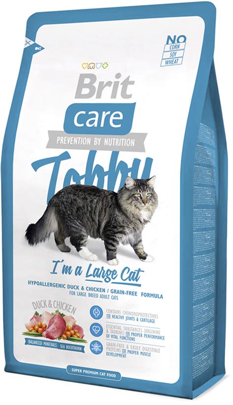 Корм для кошек Brit Care Cat Tobby I'm a Large Cat 2 кг купить в Киеве ...