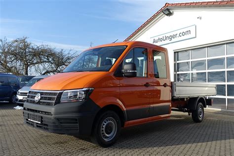 VW Crafter 35 Pritsche Doka LR Klima Tageszulassung 000106