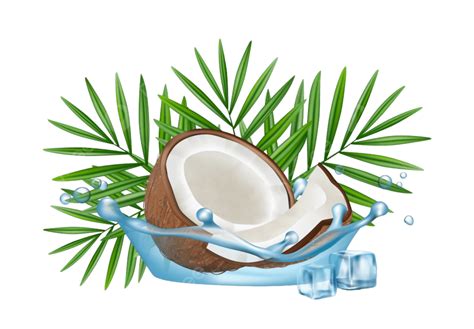 Green Coconut Water Splash