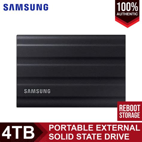 Samsung T7 Shield Portable SSD 4TB External Solid State Drive USB 3.2 ...