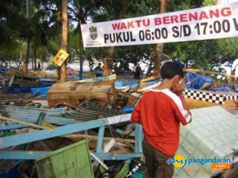 Peringatan Tragedi Tsunami Pangandaran Mengenang Tahun Tragedi Yang