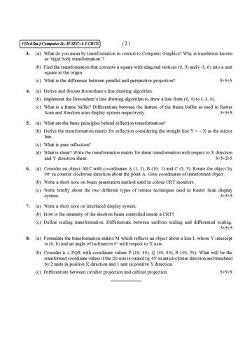 File Cu 2021 B Sc Honours Computer Science Semester 3 Paper Sec A 1