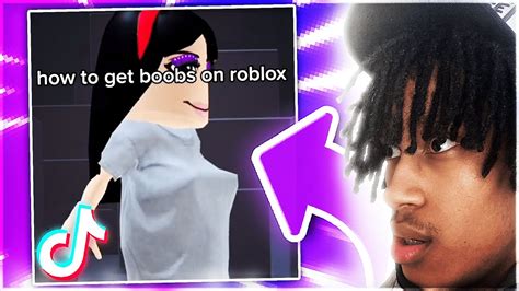 The Strangest Cringe Roblox Tiktoks She Has B00bs Youtube