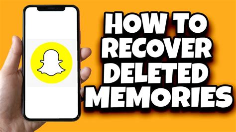 How To Recover Deleted Snapchat Memories In Iphone 2023 Youtube