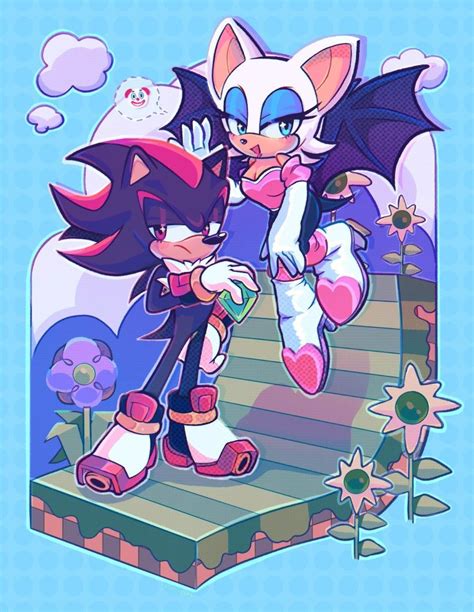 Pin On ANIME Videojuegos Etc Shadow And Rouge Shadow The Hedgehog