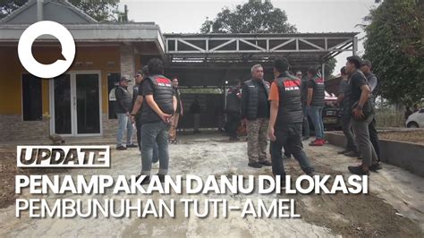 Polisi Olah Tkp Pembunuhan Tuti Amel Tersangka Danu Dibawa Ke Lokasi