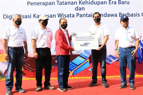 Disaksikan Langit Biru Pantai Pandawa Gubernur Bali Resmikan Tatanan