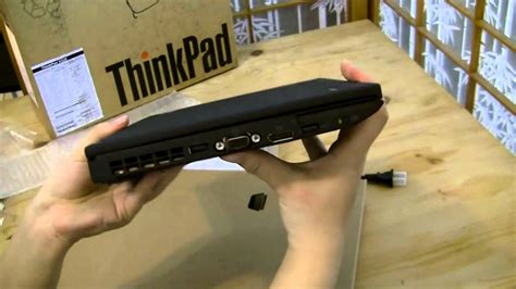 Unboxing Lenovo Thinkpad X220 Youtube