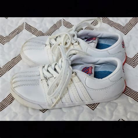 K-Swiss White Trainers | Depop