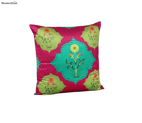 Buy Blossom Tales Blended Velvet Cushion Cover L X W At Off