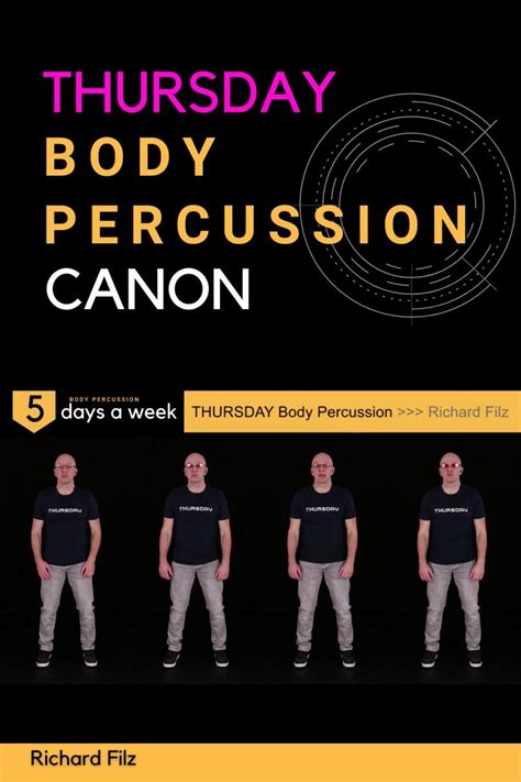 Thursday Body Percussion Canon Artofit