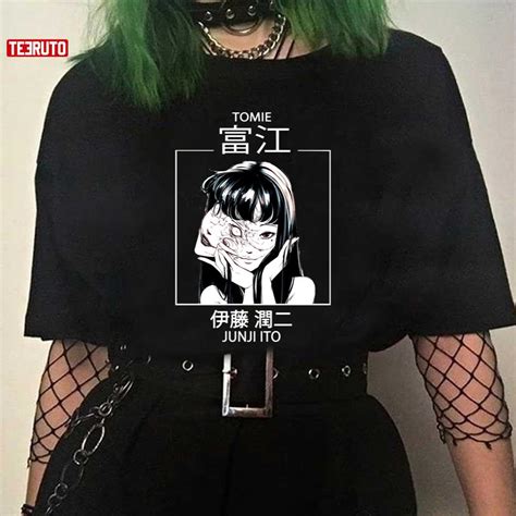 Tomie Junji Ito Horror Anime Art Unisex T Shirt Teeruto