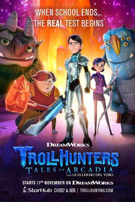 Dreamworks Trollhunters Poster — Madewithmotion