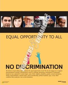 NO DISCRIMINATION – Enablers & Enhancers