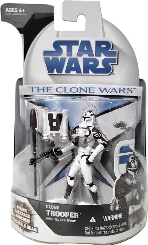 Star Wars The Clone Wars Clone Trooper (with Space Gear)