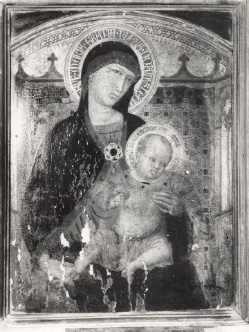 FONDAZIONE ZERI CATALOGO Lorenzetti Ambrogio Madonna Con Bambino