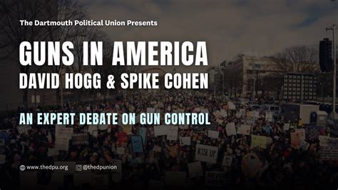 Guns In America Debate On Gun Control With David Hogg And Spike Cohen