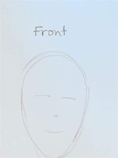 How To Draw Bangs Front View And Side