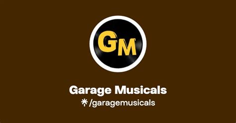 Garage Musicals Instagram Tiktok Linktree