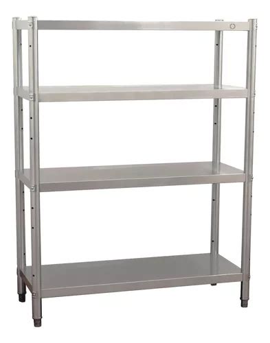 Rack Anaquel Estante Acero Inoxidable Niveles Cm