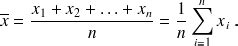 Statistique Descriptive Univari E La Moyenne D Une S Rie Statistique