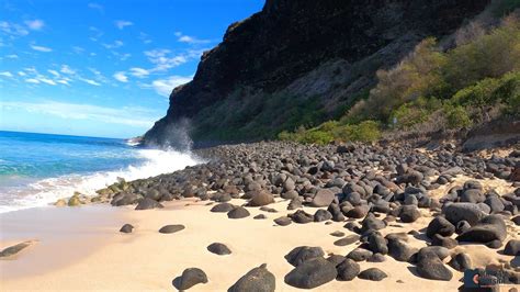 The best beach at Polihale State Park Beach in Kauai