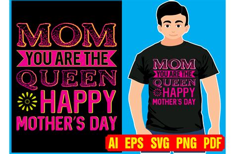 Happy Mother’s Day Mother S Day T Shirt Graphic By Sadequl56 · Creative Fabrica