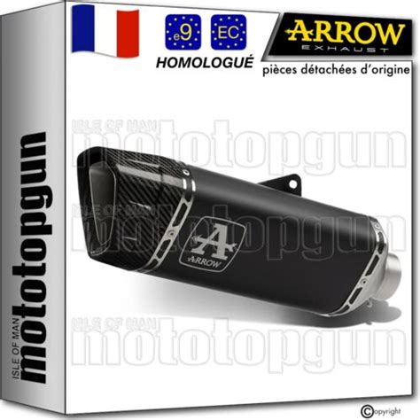 Arrow Pot Echappement Approuve Pista Titanium Noir C Bmw S S