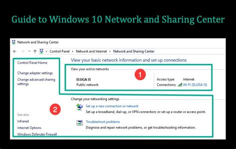 Microsoft Network And Sharing Center