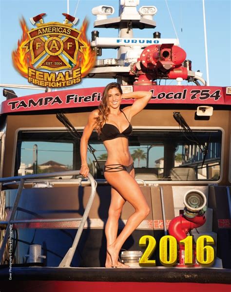 Female Firefighter Calendar 2024 - Printable Word Searches