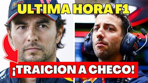 Un TRAIDOR SERGIO PEREZ DESPEDIDO De RED BULL Por El CLAN VERSTAPPEN