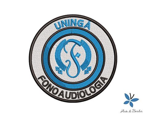 Matriz De Bordado Uninga Fonoaudiologia 001 Produtos Elo7