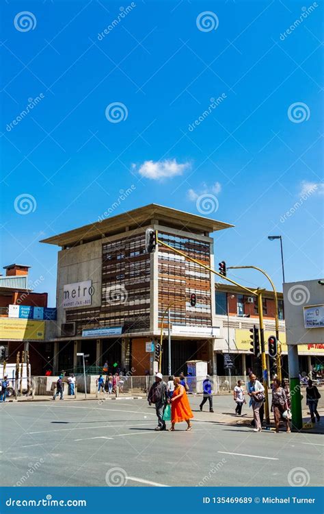 Buildings and Streets of Johannesburg Editorial Stock Image - Image of ...