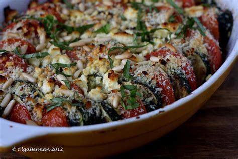 Mango Tomato Zucchini Tomato Feta Gratin Recipe Versatile