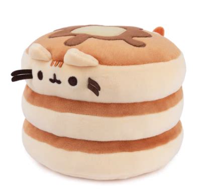 Pusheen Pancake Squisheen 6 In Gund Plush Building Blocks