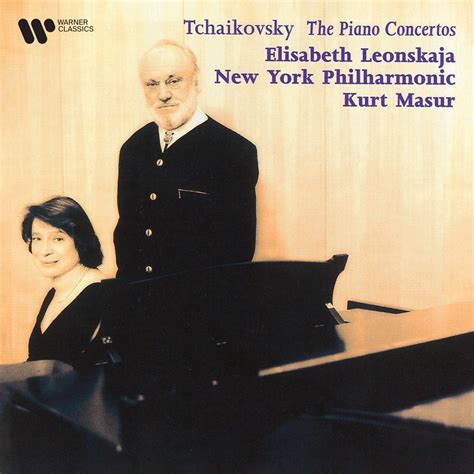 New York Philharmonic Kurt Masur Elisabeth Leonskaja Tchaikovsky