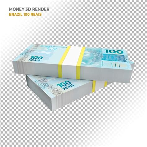 Premium Psd Brazilian Money Reais D Render