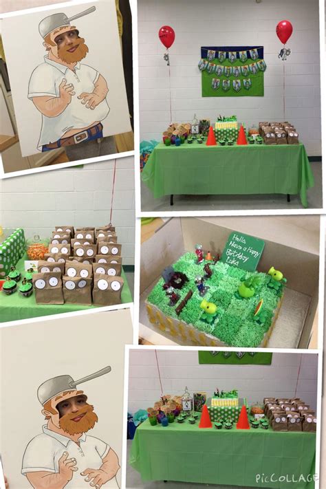 Plants Vs Zombies Birthday Party Ideas Photo 4 Of 15 Catch My Party