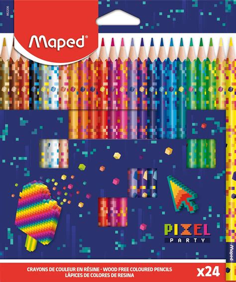 Maped Crayons De Couleur Color Peps Classic Couleurs Vives