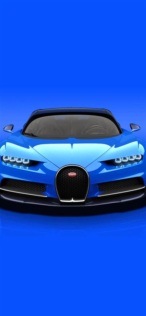 Blue Bugatti Wallpaper