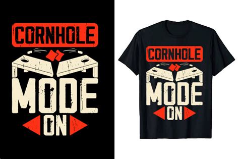 Vintage Cornhole Player T Shirt Design Graphic By Tee Expert · Creative