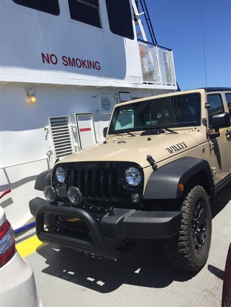 Jeep on a boat! : Wrangler