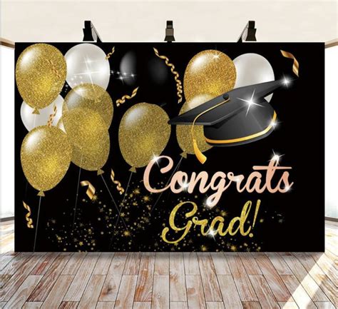 Graduation Ceremony Photography Backdrop Grad Party Backdrop Etsy