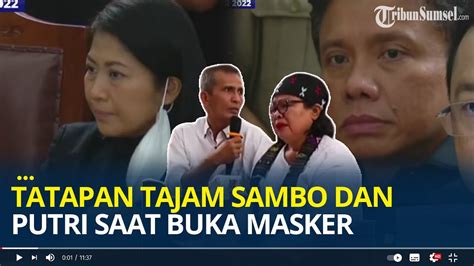 Tatapan Tajam Ferdy Sambo Dan Putri Candrawathi Usai Diminta Ayah